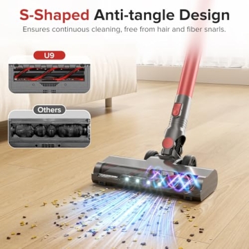 Cordless Vacuum Cleaner for Pet Hair and Hard Floors