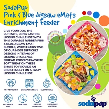 SodaPup Jigsaw eMat Bundle for Happy, Healthy Pets