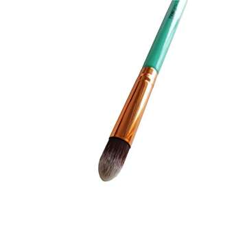 Mini Precision Tapered Kabuki Blending Brush by Mypreface - Perfect for Makeup Enthusiasts