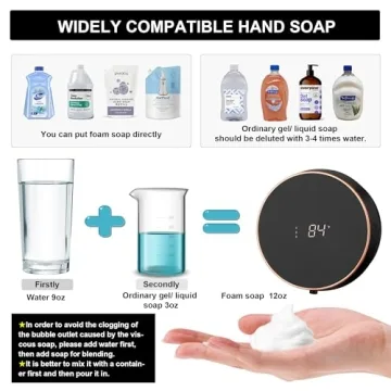 Automatic Touchless Foam Soap Dispenser