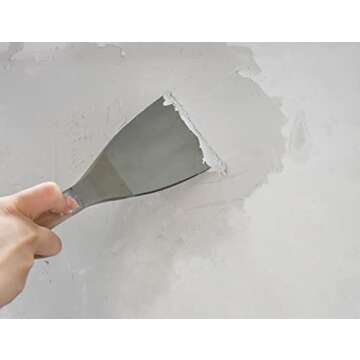 ROLLINGDOG 4PC Putty Knife Scrapers - Stainless Steel Spackle Knife Set with Laser Engraved Wood Handle for Scrapering,Drywall Repairs and Spreading(1",2",3",4")