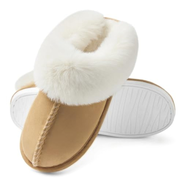Cozy Donpapa Memory Foam Slippers for Women - Soft & Warm