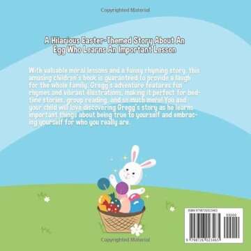 Gregg the Farting Egg: A Stinky Lesson About Patience - An Awesome Easter Basket Stuffer for Kids