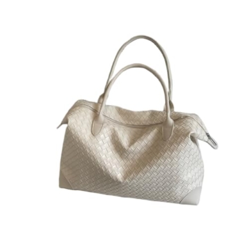 Large Capacity Crossbody Bags for Women: Retro Diamond Grid Casual Fashionable Shoulder Bag