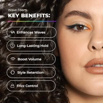 XMONDO Hair Wavetech Foam for Gorgeous Waves - Vegan