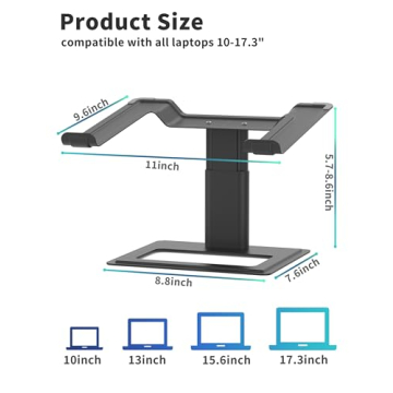 SOUNDANCE Adjustable Laptop Stand for Ergonomic Comfort