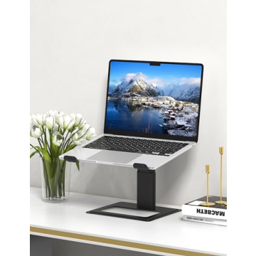 SOUNDANCE Adjustable Laptop Stand for Ergonomic Comfort