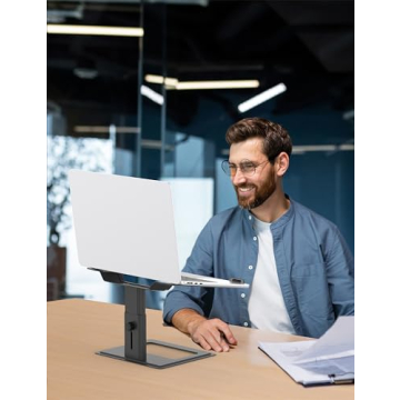 SOUNDANCE Adjustable Laptop Stand for Ergonomic Comfort