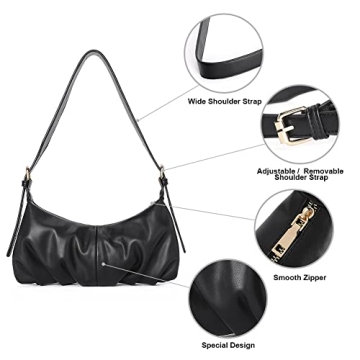 CLUCI Vegan Leather Shoulder Bag for Women - Stylish & Versatile