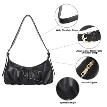 CLUCI Vegan Leather Shoulder Bag for Women - Stylish & Versatile