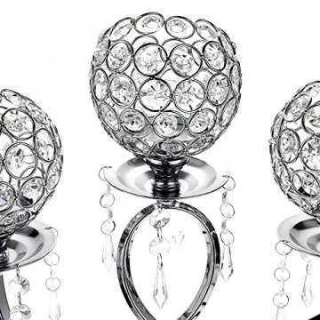 Elegant OwnMy Crystal Candle Holders for Any Occasion
