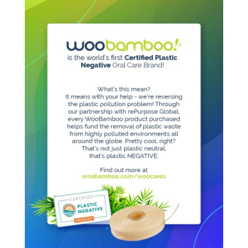 Eco-Friendly Silk Dental Floss | WooBamboo | Mint Flavored