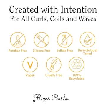 Rizos Curls Detox Scalp Scrub, Exfoliates to Remove Buildup & Excess Oil, Soothes Itchy Scalp, Detoxifying & Clarifying with Pink Clay, Aloe Vera & Peppermint Oil, All Hair Types 1a - 4c, 8.4 oz