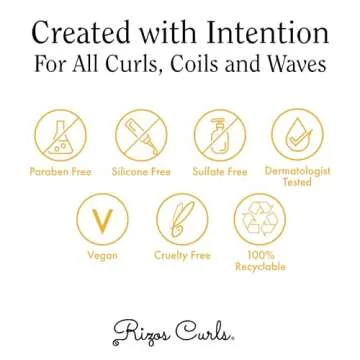 Rizos Curls Detox Scalp Scrub, Exfoliates to Remove Buildup & Excess Oil, Soothes Itchy Scalp, Detoxifying & Clarifying with Pink Clay, Aloe Vera & Peppermint Oil, All Hair Types 1a - 4c, 8.4 oz