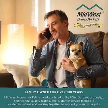 New World Dog Crate Comfort Kit by, Matching Dog Crate Cover & Dog Bed to Make Your Dogs Crate Their...