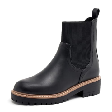 Vodvob Stylish Women's Weatherproof Ankle Booties