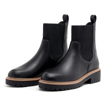 Vodvob Stylish Women's Weatherproof Ankle Booties