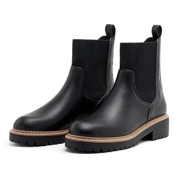 Vodvob Stylish Women's Weatherproof Ankle Booties
