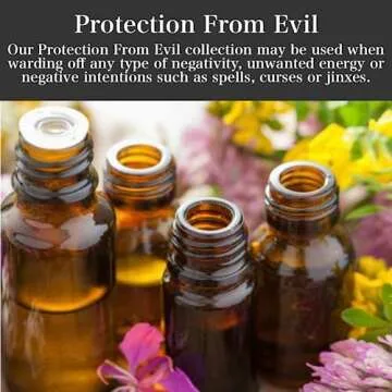 Protection from Evil Oil by Art of the Root | Handmade Oil |Conjure, Wiccan, Pagan, & Magick | Negative Energy & Psychic Attacks Rituals
