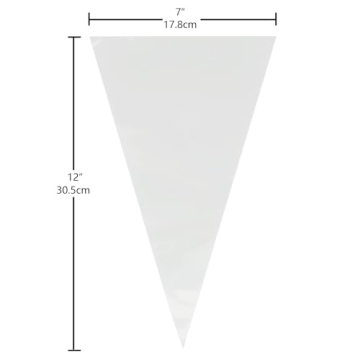 Keenpioneer Disposable Cake Decorating Bags 100 Count