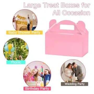 MOORAY 30 Pcs Large Gable Gift Boxes for All Occasions