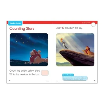 Disney Magical Adventures Kindergarten Workbooks for Kids