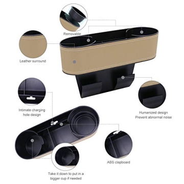 Car Seat Gap Organizer - Reduce Driving Distractions