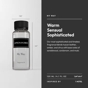 Luxury Aroma360 My Way Fragrance Oil Leather Sandalwood Amber