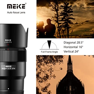 Meike 85mm F1.8 Prime Lens for Nikon Z Mount Cameras
