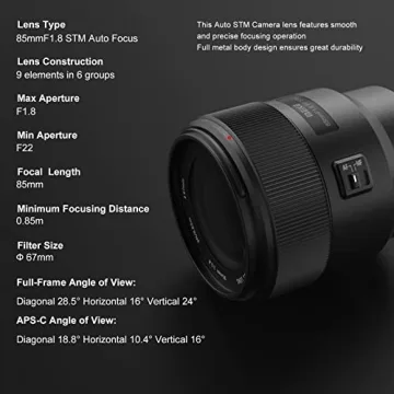 Meike 85mm F1.8 Prime Lens for Nikon Z Mount Cameras