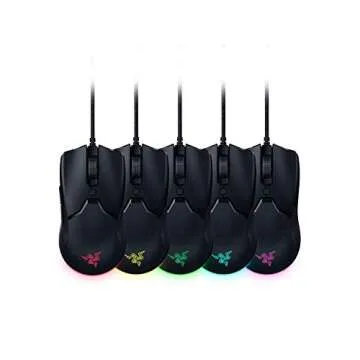 Razer Viper Mini Ultralight Gaming Mouse: Fastest Gaming Switches - 8500 DPI Optical Sensor - Chroma RGB Underglow Lighting - 6 Programmable Buttons - Drag-Free Cord - Classic Black