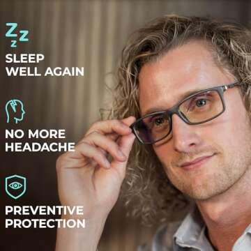 Prospek Blue Light Glasses - Stylish Anti-Glare Comfort for All