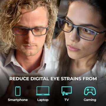 Prospek Blue Light Glasses - Stylish Anti-Glare Comfort for All
