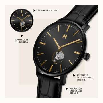 MVMT Legacy Slim Automatic Men's Emerald Green Watch