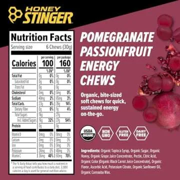 Honey Stinger Organic Energy Chews for Quick Boost