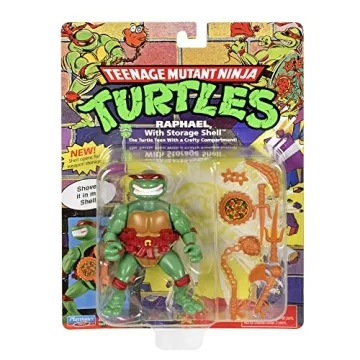 Raphael TMNT 4-Inch Action Figure with Storage Shell by Playmates