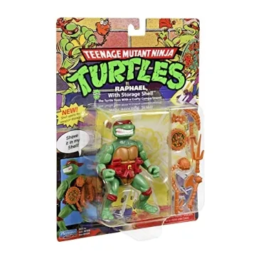 Raphael TMNT 4-Inch Action Figure with Storage Shell by Playmates