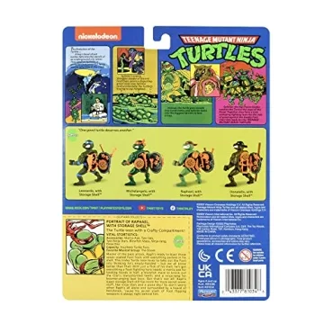 Raphael TMNT 4-Inch Action Figure with Storage Shell by Playmates