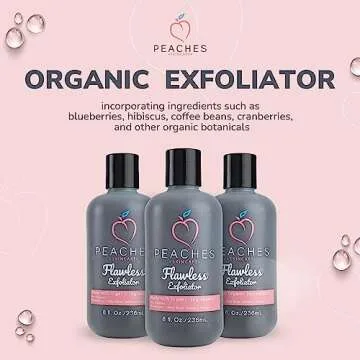 Gentle Vegan Exfoliating Face Scrub - Peaches Skincare