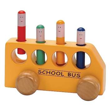 Original Toy Company Pop Up School Bus for Kids