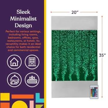 Vibrant LED Bubble Wall Sensory Decor Lighting for All