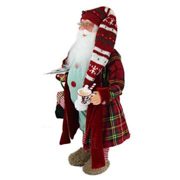 Windy Hill Collection 16" Inch Standing Sweet Dreams Sleepy Letters to Santa Claus Christmas Figurin...