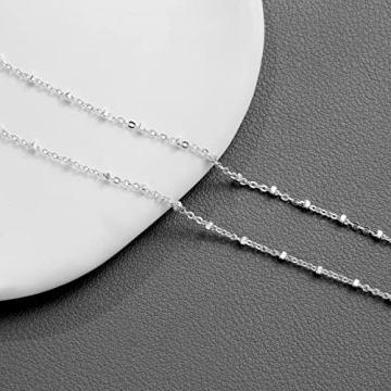 LEXODY Silver/Gold Anklets for Women, Sterling Silver Evil Eye Ankle Bracelets for Women Trendy Dainty Waterproof Anklets Set Adjustable Layered Anklet Bracelets for Women Silver Jewelry Gift