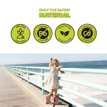 Western Chief Glitter Rain Boots for Toddler Girls