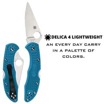 Spyderco Delica 4 Lightweight Knife with VG-10 Steel