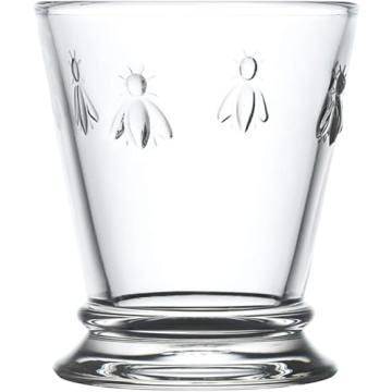 La Rochere Napoleon Bee Tumbler Set of 6 – La Rochere Bee Glassware Sets – Fancy Glassware Drinking Glasses (9 oz)