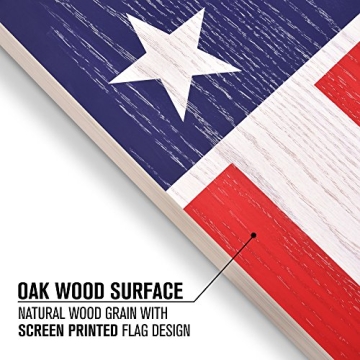 GoSports Flag Series Wood Cornhole Sets with American State Flags