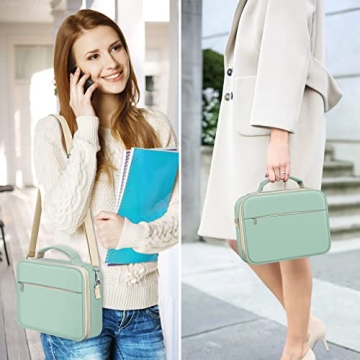 FINPAC Large Bible Cover w/Shoulder Strap - Light Green