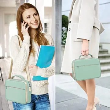 FINPAC Large Bible Cover w/Shoulder Strap - Light Green