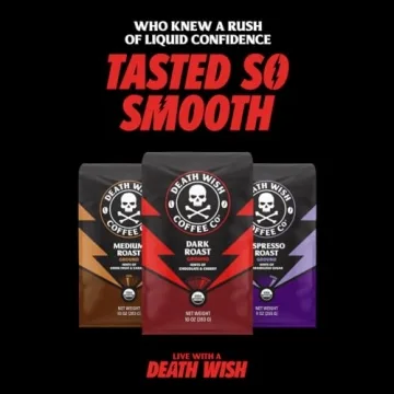 Powerful Death Wish Coffee Espresso Roast for Bold Flavor